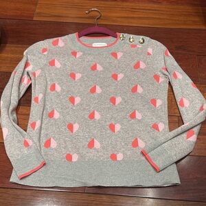 Charter Club Gray and Pink Sweater